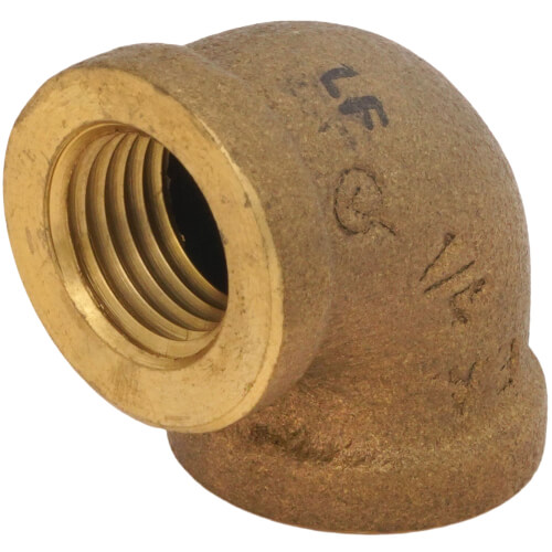 Main product image of 1/4" FIP x FIP Brass Elbow (Lead Free)