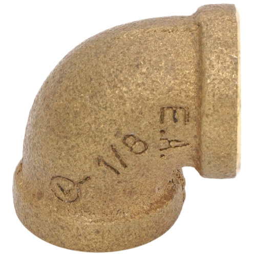 Main product image of 1/8" FIP Brass 90-Degree Elbow (Lead Free)