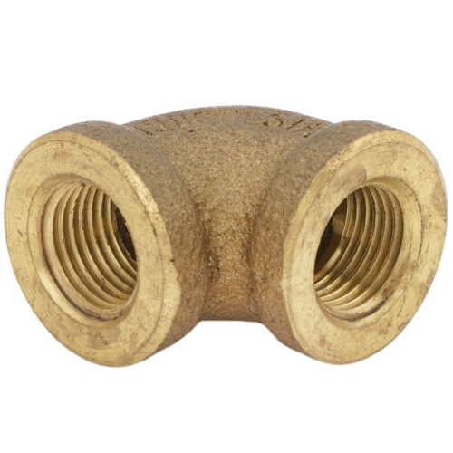 Main product image of 1/8" FIP Brass 90-Degree Elbow (Lead Free)