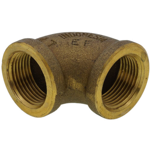 Main product image of 3/4" FIP x FIP Brass Elbow (Lead Free)
