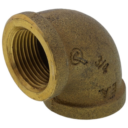 Main product image of 3/4" FIP x FIP Brass Elbow (Lead Free)