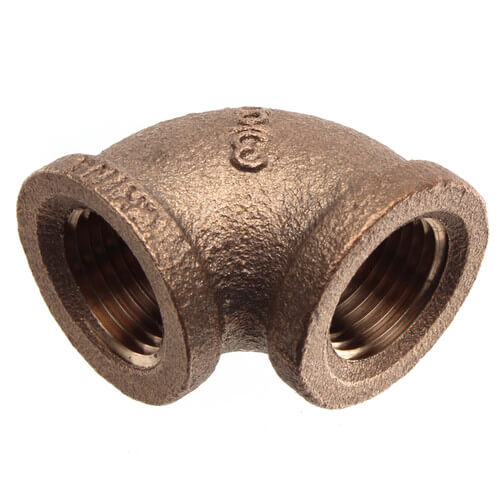 Main product image of 3/8" FIP x FIP Brass Elbow (Lead Free)