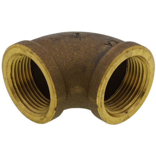 Main product image of 1" FIP x FIP Brass Elbow (Lead Free)