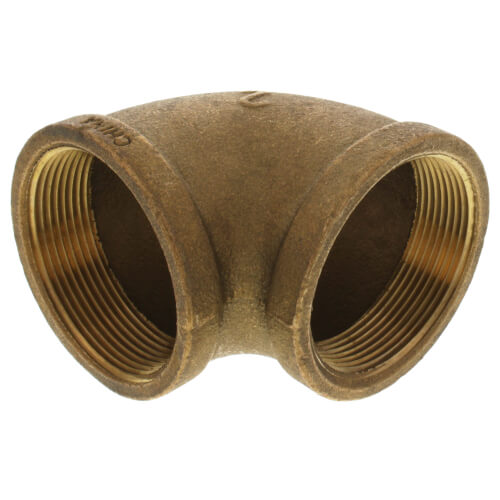 Main product image of 2" FIP Brass 90-Degree Elbow (Lead Free)