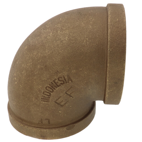 Main product image of 3" FIP Brass 90-Degree Elbow (Lead Free)