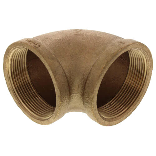 Main product image of 4" FIP Brass 90-Degree Elbow (Lead Free)