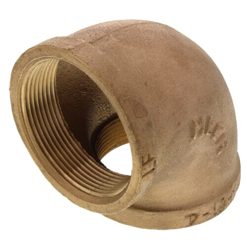 Main product image of 4" FIP Brass 90-Degree Elbow (Lead Free)