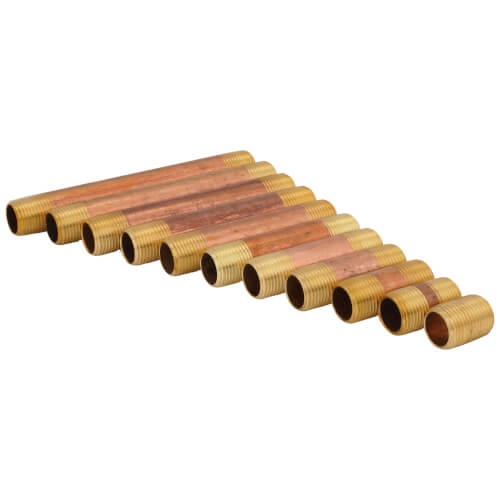Main product image of 1/2" Brass Nipple Set (Close to 6" Length) (Lead Free)