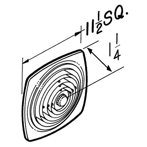 Main product image of Model 509 8" Direct Discharge Ventilation Fan (200 CFM)