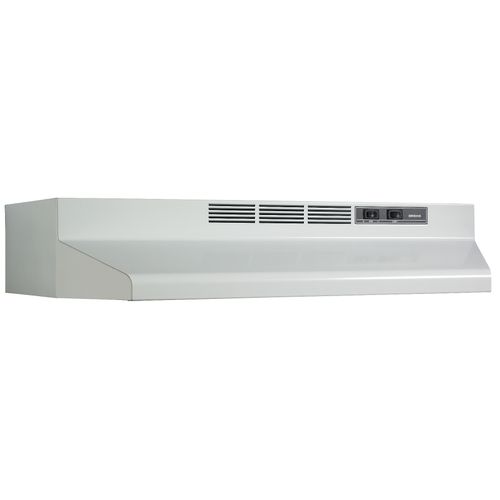 Main product image of 30" F40000 Series 2 Speed White Range Hood, Four-Way Convertible