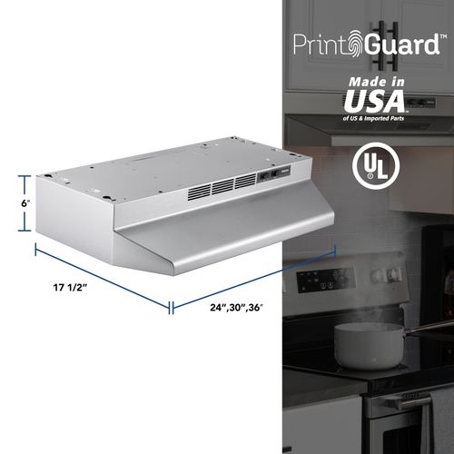 Main product image of 41000 Series 30" Ductless Under-Cabinet Range Hood (Stainless)