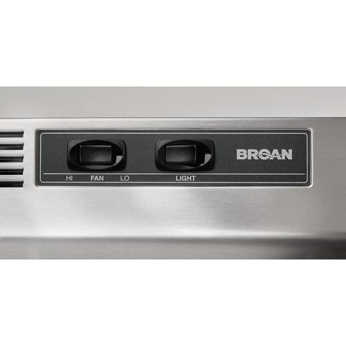 Main product image of 36" Stainless Steel, 2 Speed Under Cabinet Range Hood