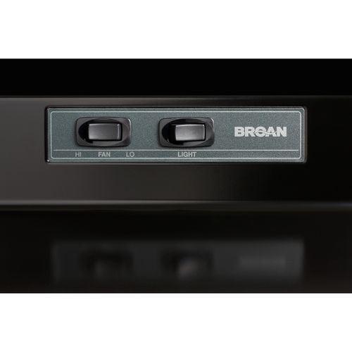 Main product image of 30" Black Under Cabinet Range Hood (190 CFM)