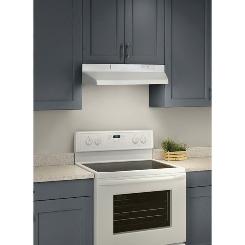 Main product image of 30" White Under Cabinet Range Hood (160/190/220 CFM)