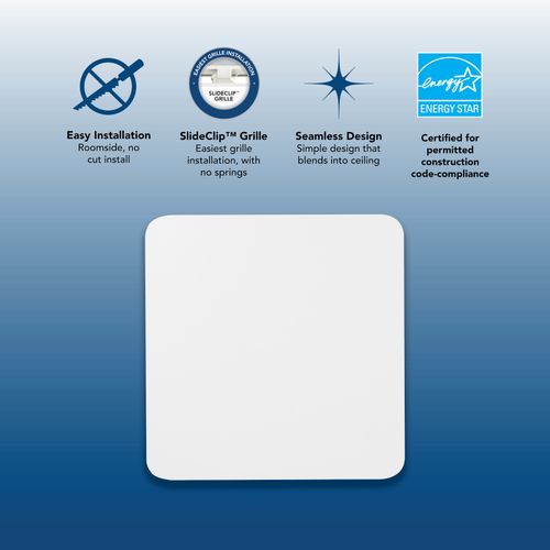 Main product image of 1.5 Sones Roomside Series Ventilation Fan with Housing, Energy Star (80 CFM)