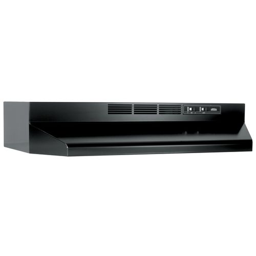 Main product image of 30" Black, 2 Speed Under Cabinet Range Hood