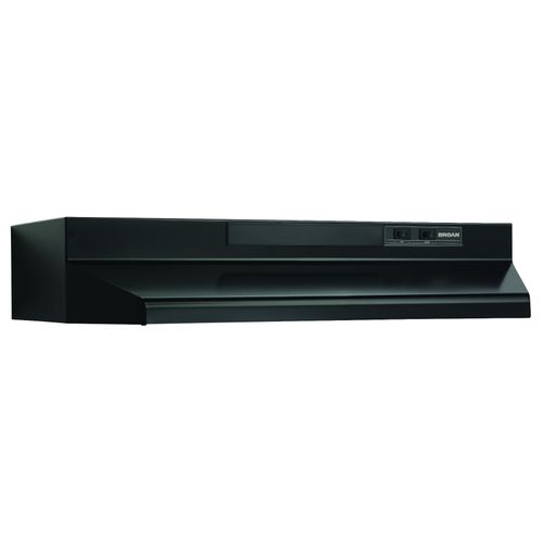 Main product image of 30" F40000 Series 2 Speed Black Range Hood, Four-Way Convertible