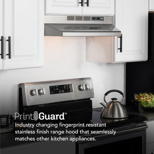 Main product image of 24" Convertible Under-Cabinet Range Hood, Stainless Finish (CFM 230)