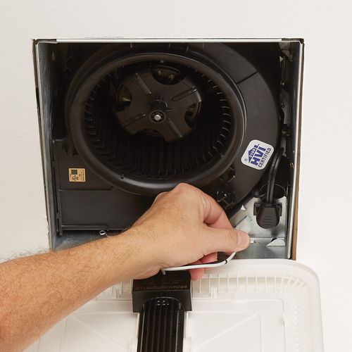 Main product image of SurfaceShield Vital Vio Powered Exhaust Fan w/ LED Light & Antibacterial Light (110 CFM)