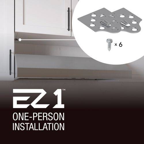 Main product image of 30" Glacier Under Cabinet Range Hood (350 CFM), White
