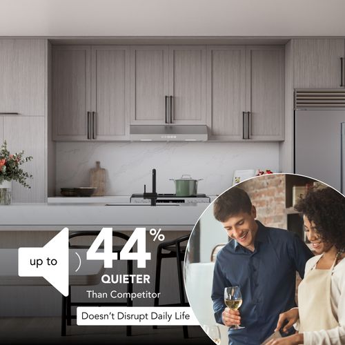 Main product image of 30" Glacier Under Cabinet Range Hood, 1.5 Sones (350 CFM), Stainless Steel