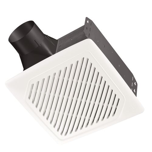 Main product image of FlexAir Selectable Bathroom Exhaust Fan w/ Louvered Grille (80/100 CFM, 0.6/1.3 Sones)