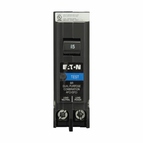 Main product image of 1-Pole BR Dual Function Circuit Breaker (15A)