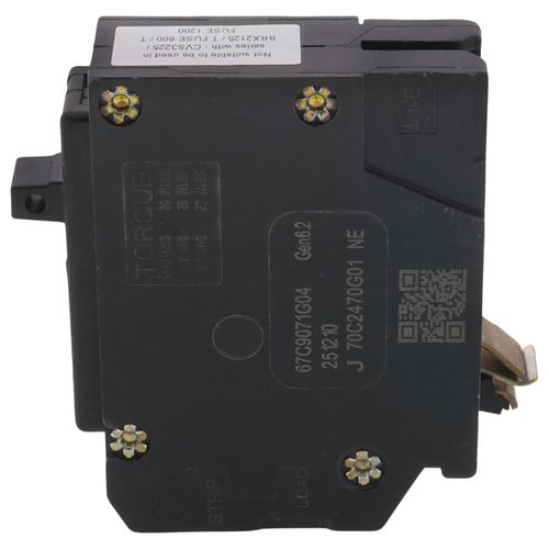 Main product image of 1-Pole BR AFCI Combination Circuit Breaker, Plug-On Neutral, 10 kAIC (20A, 120V)