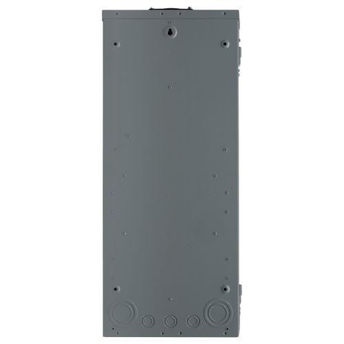 Main product image of BR Convertible Load Center w/ Ground Bar & Cover, Aluminum, 60 Circuits, 30 Spaces, 10 kAIC, NEMA 3R (200A, 120V/240V)