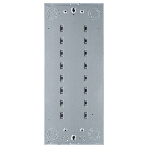 Main product image of BR Main Lug Load Center w/ Ground Bar, Two Hots-Neutral-Ground, Aluminum, 80 Circuits, 40 Spaces, 10 kAIC, NEMA 1 (200A, 120V/240V)