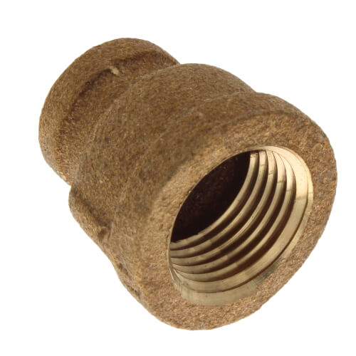 Main product image of 1/2" x 1/8" FIP Brass Coupling (Lead Free)