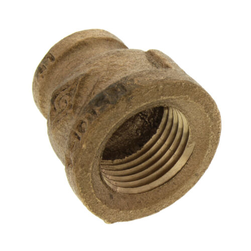 Main product image of 1/2" x 1/4" FIP Brass Coupling (Lead Free)