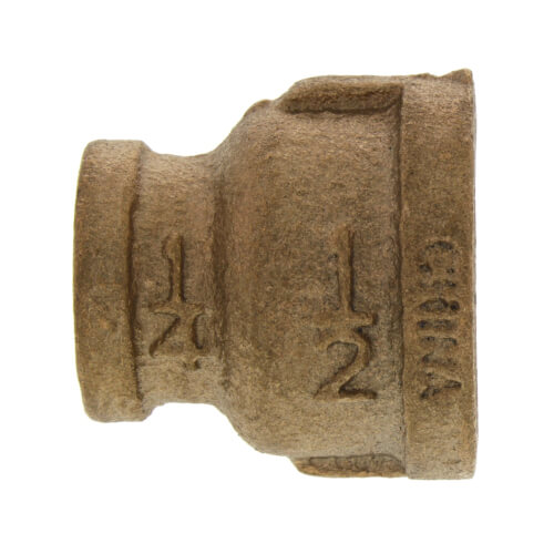 Main product image of 1/2" x 1/4" FIP Brass Coupling (Lead Free)