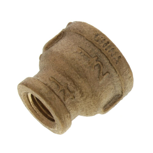 Main product image of 1/2" x 1/4" FIP Brass Coupling (Lead Free)