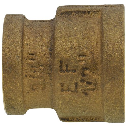 Main product image of 1/2" x 3/8" FIP Brass Coupling (Lead Free)