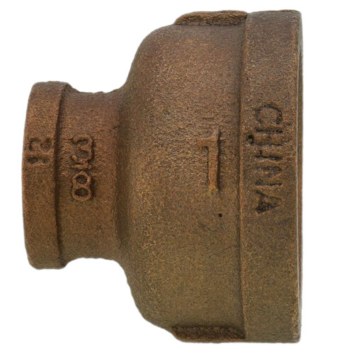 Main product image of 1" x 3/8" FIP Brass Coupling (Lead Free)