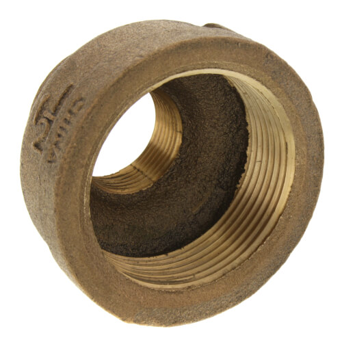 Main product image of 1-1/2" x 3/4" FIP Brass Coupling (Lead Free)