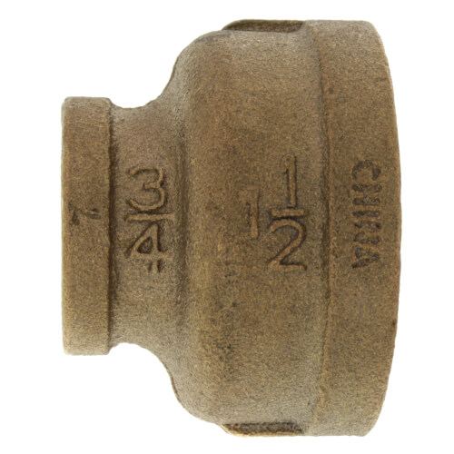 Main product image of 1-1/2" x 3/4" FIP Brass Coupling (Lead Free)