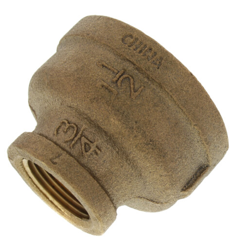 Main product image of 1-1/2" x 3/4" FIP Brass Coupling (Lead Free)