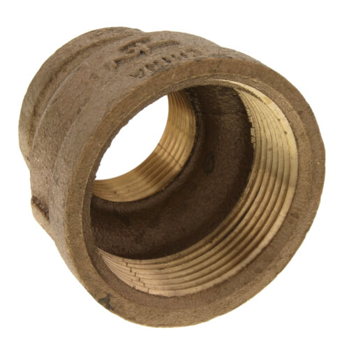 Main product image of 1-1/2" x 1" FIP Brass Coupling (Lead Free)