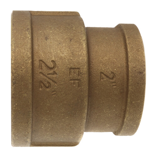 Main product image of 2-1/2" x 2" FIP Brass Coupling (Lead Free)