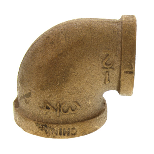 Main product image of 3/4" x 1/2" FIP x FIP Brass Elbow (Lead Free)