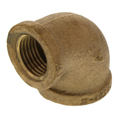 Main product image of 3/4" x 1/2" FIP x FIP Brass Elbow (Lead Free)