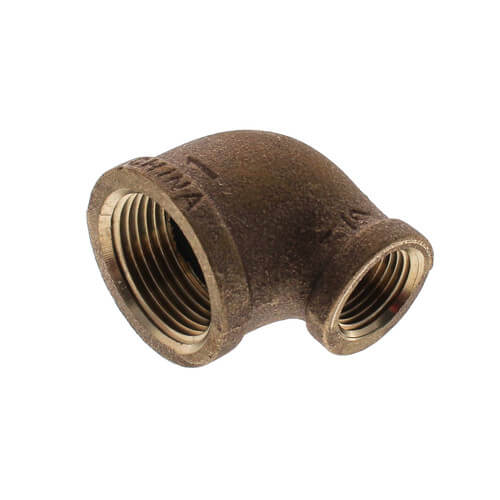 Main product image of 1" x 1/2" FIP x FIP Brass Elbow (Lead Free)