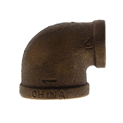 Main product image of 1" x 1/2" FIP x FIP Brass Elbow (Lead Free)