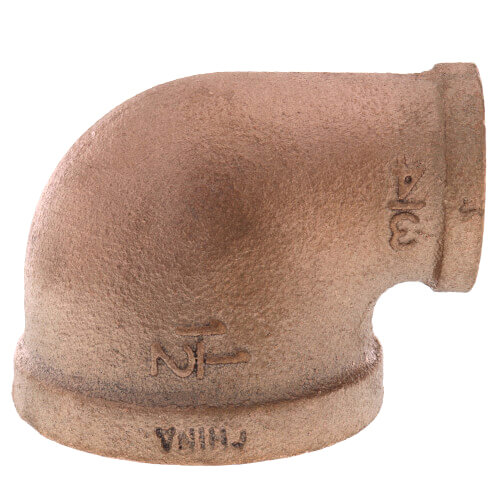 Main product image of 1-1/2" x 1/2" FIP Brass 90-Degree Reducing Elbow (Lead Free)