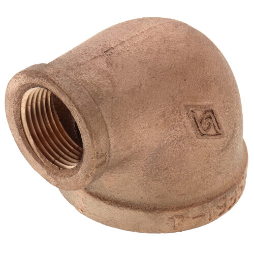 Main product image of 1-1/2" x 1/2" FIP Brass 90-Degree Reducing Elbow (Lead Free)