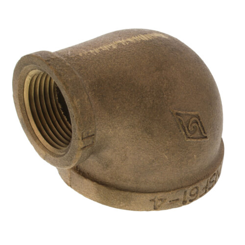 Main product image of 2" x 1" FIP Brass 90-Degree Reducing Elbow (Lead Free)