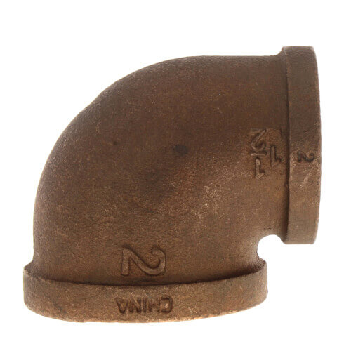 Main product image of 3" x 2" FIP Brass 90-Degree Reducing Elbow (Lead Free)