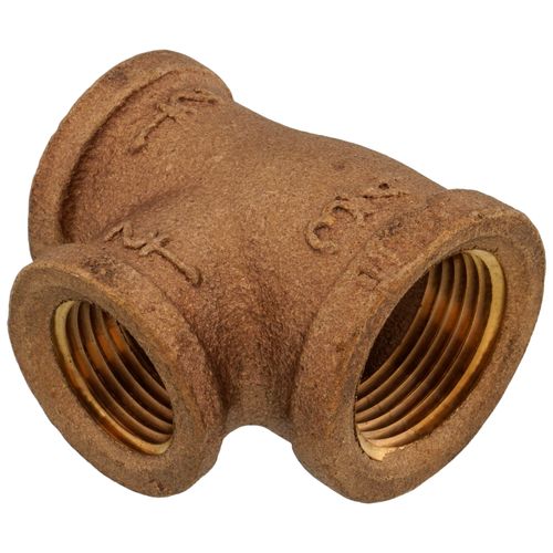 Main product image of 3/4" x 1/2" x 1/2" FIP Brass Tee (Lead Free)